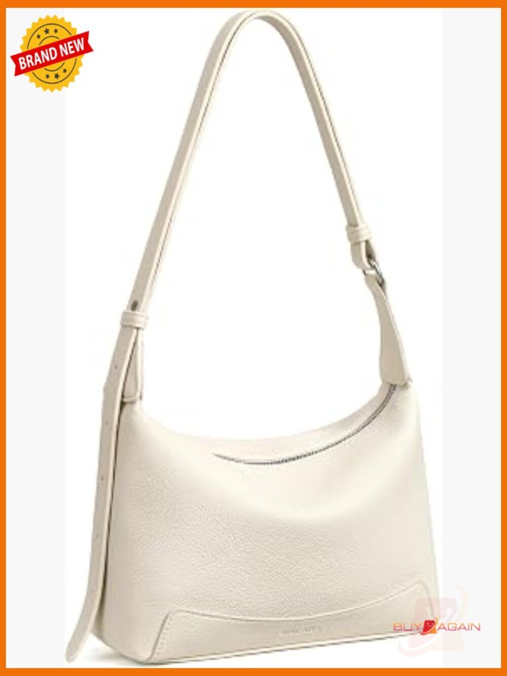 Women's Small Hobo Crossbody Bag with Adjustable Strap